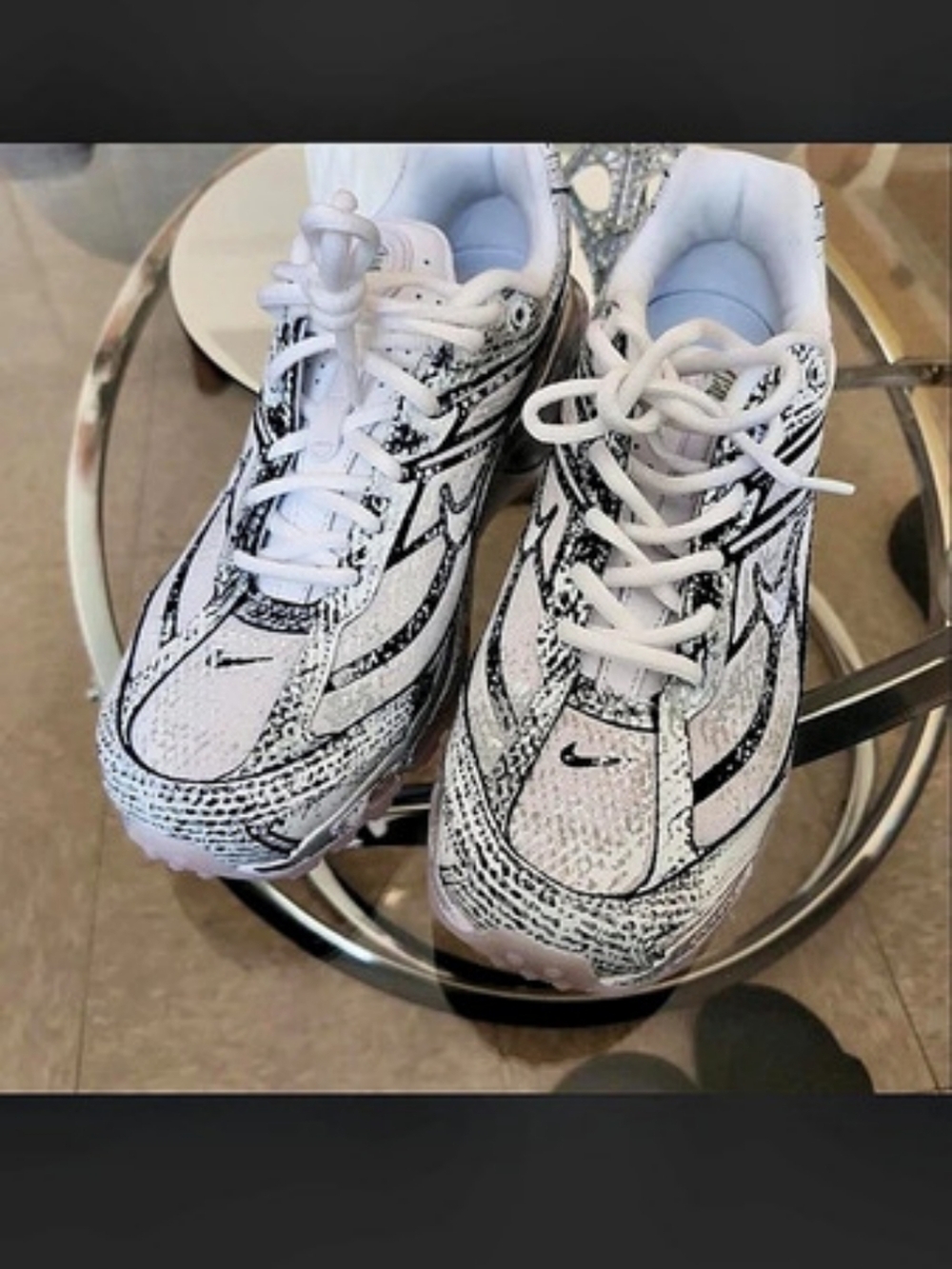 Nike Air Max 95 Men's Sneakers White & Black US 8